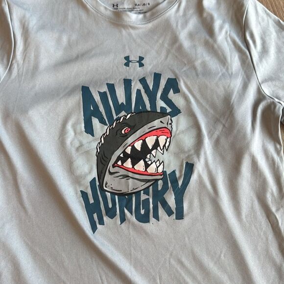 ((4 PIECE)) UNDER ARMOUR AND CHAMPION TEE BUNDLE SIZE LARGE - Picture 2 of 5